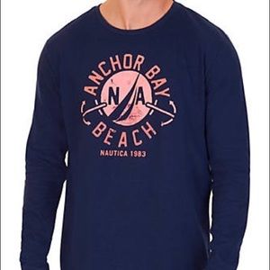 Nautica anchor Bay Beach long sleeve